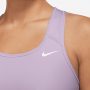 טופ וחולצת קרופ נייק לנשים Nike Drifit Swoosh Light - ורוד