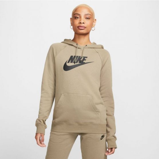 סווטשירט נייק לנשים Nike Sportswear Essential Hoddie Po Hbr - ירוק
