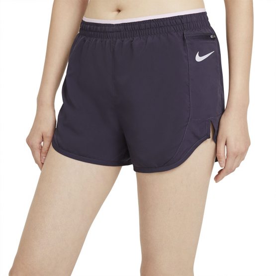 מכנס ספורט נייק לנשים Nike Tempo Luxe Short 3in - סגול