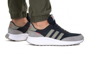 נעלי סניקרס אדידס לגברים Adidas RUN 70S - אפור/שחור