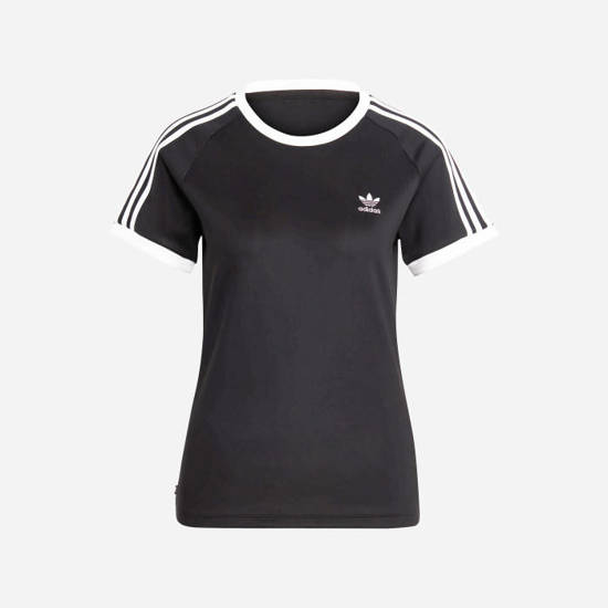 חולצת טי שירט אדידס לגברים Adidas Originals Slim 3 Str Tee - שחור
