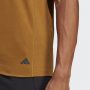 חולצת טי שירט אדידס לגברים Adidas Brostr Golden - כתום חמרה