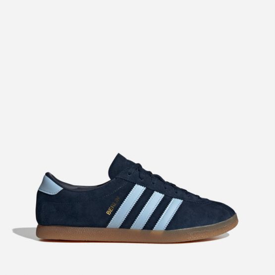 נעלי סניקרס אדידס לגברים Adidas Originals Berlin - כחול/תכלת
