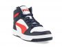 נעלי סניקרס פומה לגברים PUMA Rebound Layup - לבן  כחול  אדום
