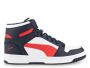 נעלי סניקרס פומה לגברים PUMA Rebound Layup - לבן  כחול  אדום