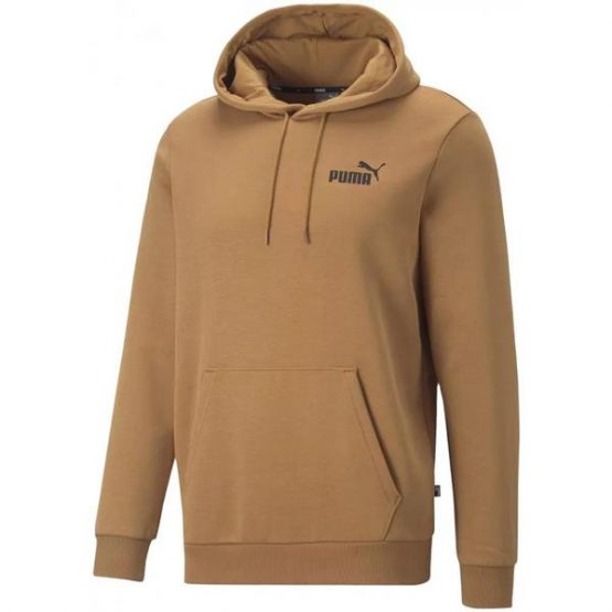 סווטשירט פומה לגברים PUMA Sweatshirt with logo - חום