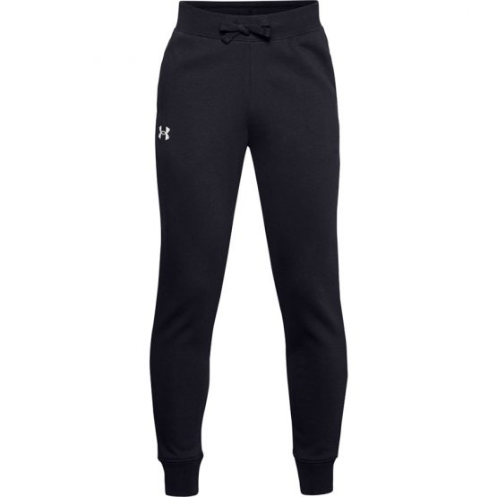 מכנסיים ארוכים אנדר ארמור לגברים Under Armour Rival Cotton Pants - שחור