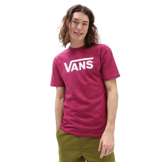 חולצת טי שירט ואנס לגברים Vans CLASSIC RASPBERRY RADIA - סגול חציל