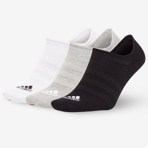גרב אדידס לגברים Adidas Light Nosh 3 Pcs - אדום/לבן/שחור