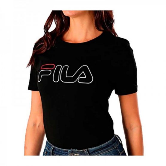 חולצת טי שירט פילה לנשים Fila Ladan Tee - שחור