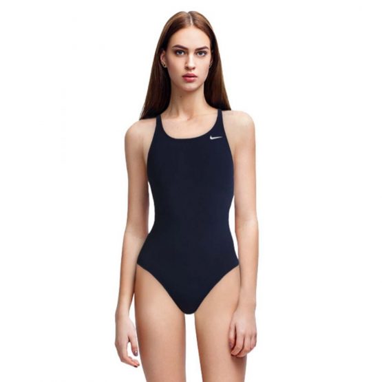 בגד ים נייק לנשים Nike HYDRASTRONG SOLID FAST BACK ONE PIECE - שחור