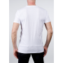 גופיה קצרה DELTA לגברים DELTA pack of 2 shirts CLASSIC FIT - לבן