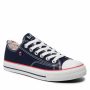 נעלי סניקרס Lee cooper לנשים Lee cooper TRAMPKI GRANATOWE - שחור