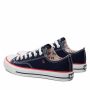 נעלי סניקרס Lee cooper לנשים Lee cooper TRAMPKI GRANATOWE - שחור