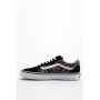 נעלי סניקרס ואנס לנשים Vans Old Skool - שחור עם פרחים