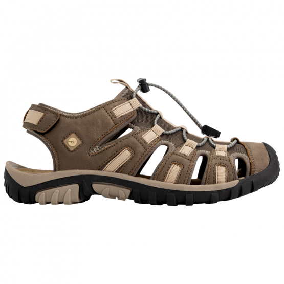 סנדלים HI-TEC לגברים HI-TEC COVE SPORT LODEN - חום כהה
