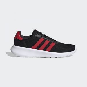נעלי סניקרס אדידס לגברים Adidas Lite Racer 3 - שחור/אדום