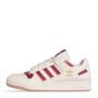 נעלי סניקרס אדידס לגברים Adidas Forum Low CL - לבן/אדום