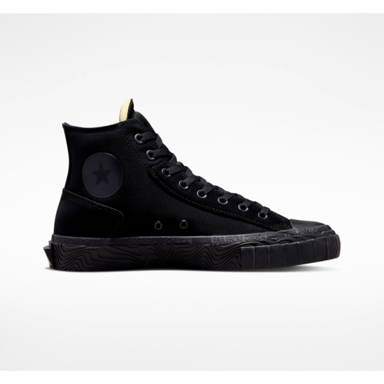 נעלי סניקרס קונברס לגברים Converse Chuck Taylor Alt Star - שחור מלא