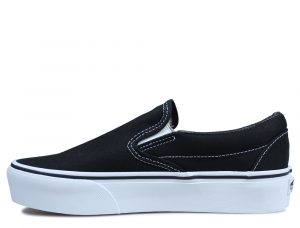 נעלי סניקרס ואנס לנשים Vans UA Classic Slip On - שחור בד