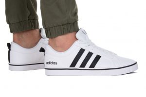 נעלי סניקרס אדידס לגברים Adidas vs pace limited edition - לבן/שחור