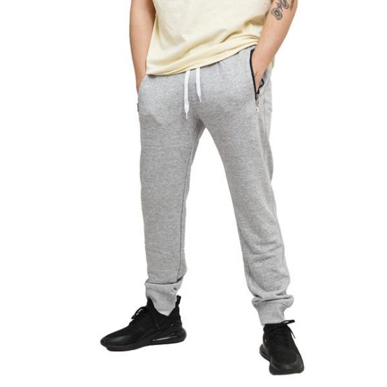 מכנסיים ארוכים צ'מפיון לגברים Champion Rib Cuff Pants - אפור