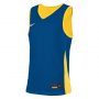 גופיה קצרה נייק לגברים Nike YOUTH TEAM BASKETBALL - צהוב/כחול