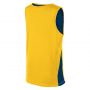 גופיה קצרה נייק לגברים Nike YOUTH TEAM BASKETBALL - צהוב/כחול