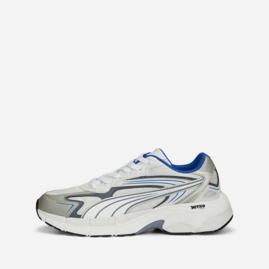 נעלי סניקרס פומה לגברים PUMA Teveris Nitro Noughties Feathe - אפור/כחול