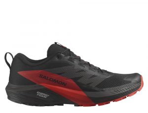נעלי ריצת שטח סלומון לגברים Salomon Sense Ride 5 - שחור/אדום