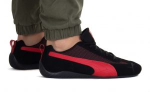 נעלי סניקרס פומה לגברים PUMA Speedcat - שחור/אדום