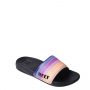 כפכפי ריף לנשים Reef One Slide Retro Stripes - שחור/צבעוני