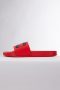 כפכפי טומי הילפיגר לגברים Tommy Hilfiger ESSENTIAL FLAG BADGE POOL SLIDES - אדום אש