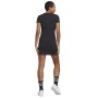 שמלה קצרה אדידס לנשים Adidas 3 Stripes Tee Dress - שחור