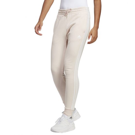 מכנסיים ארוכים אדידס לנשים Adidas Pants with logo - בז'