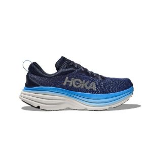 נעלי ריצה הוקה לגברים Hoka One One BONDI 8 - כחול כהה/כחול בהיר