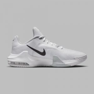 נעלי כדורסל נייק לגברים Nike AIR MAX IMPACT 4 - לבן/שחור