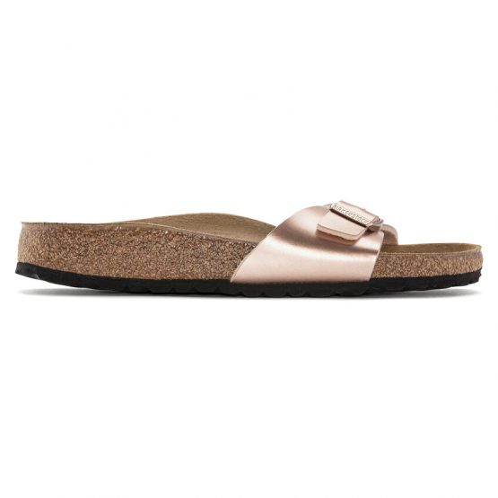כפכפי בירקנשטוק לנשים Birkenstock Madrid - רוז גולד