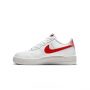 נעלי סניקרס נייק לנשים Nike Air Force 1  - לבן/אדום