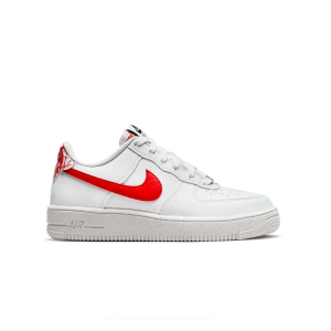 נעלי סניקרס נייק לנשים Nike Air Force 1  - לבן/אדום