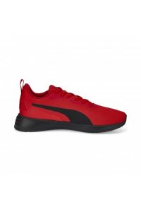 נעלי סניקרס פומה לגברים PUMA Flyer Flex - אדום שחור