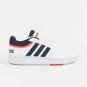 נעלי סניקרס אדידס לגברים Adidas Hoops 3.0 - אדום/לבן/שחור