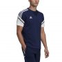 חולצת אימון אדידס לגברים Adidas Condivo 22 Tee - כחול נייבי