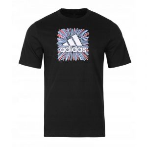 חולצת טי שירט אדידס לגברים Adidas OPT Graphic Tee - שחור