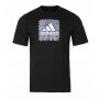 חולצת טי שירט אדידס לגברים Adidas OPT Graphic Tee - שחור
