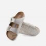 כפכפי בירקנשטוק לגברים Birkenstock Arizona - אפור אבן