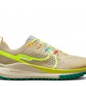 נעלי ריצה נייק לגברים Nike React Pegasus Trail 4 - בז'/צבעוני