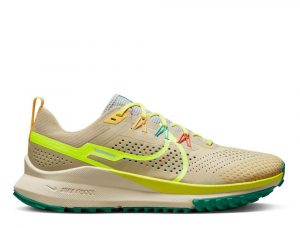 נעלי ריצה נייק לגברים Nike React Pegasus Trail 4 - בז'/צבעוני