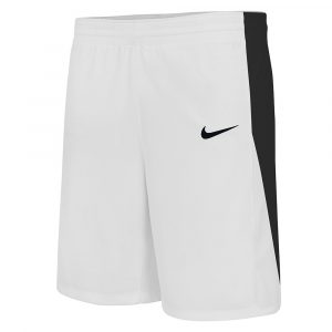 מכנס ספורט נייק לגברים Nike S TEAM BASKETBALL STOCK SHORT 20 - לבן