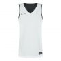 חולצת אימון נייק לגברים Nike TEAM BASKETBALL REVERSIBLE JERSEY 20 - שחור/לבן